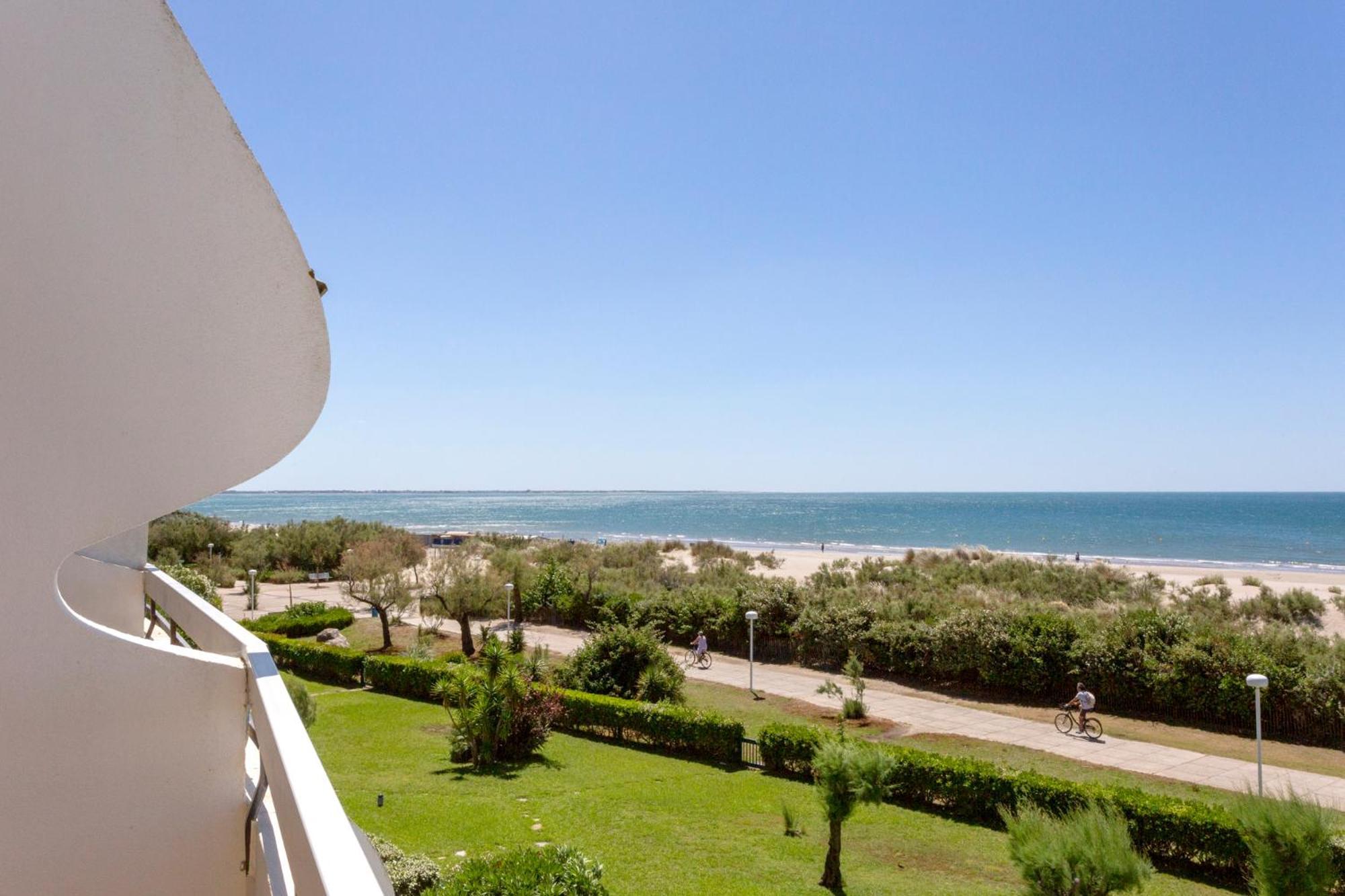 Chez Fabienne - Superbe Appartement Avec Vue Sur La Mer Et Parking La Grande Motte Luaran gambar